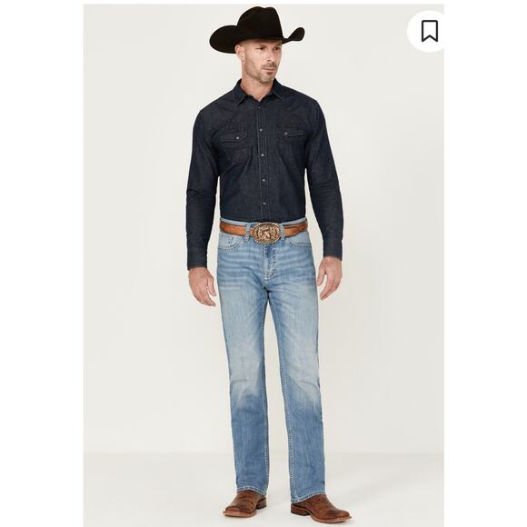 2 pairs of Men’s Cody Johnson Straight Leg Jeans 36x36 Lot Western cowboycore - Picture 2 of 14